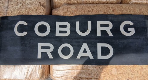 Coburg road bus destination - road,