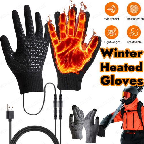 Usb heated gloves for - gloves, women
