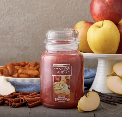 New yankee candle sugared - new,