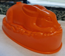 Vintage Retro Orange Plastic