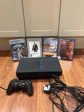 Sony PlayStation 2 PS2 Black