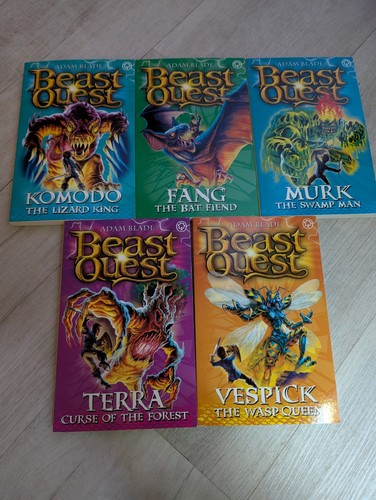 Beast quest series books - series, 6