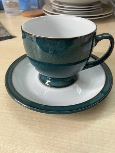 Denby greenwich green - tea, cup