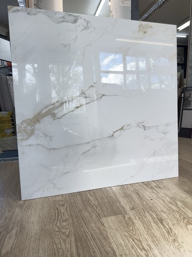 Large format gloss marble gold - large,
