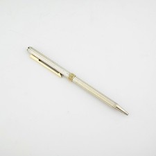 Christian Dior Solid Sterling Silver and Gold Plated Ballpoint Pen