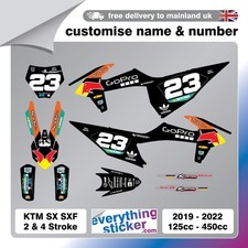 CUSTOM KTM MX Graphics Kit