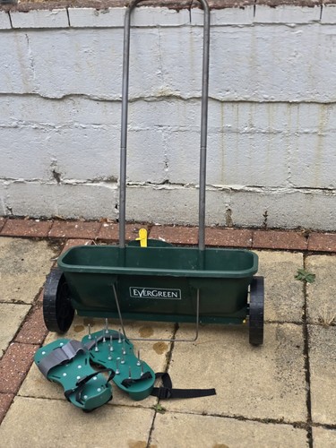 Evergreen lawn spreader - spreader, +