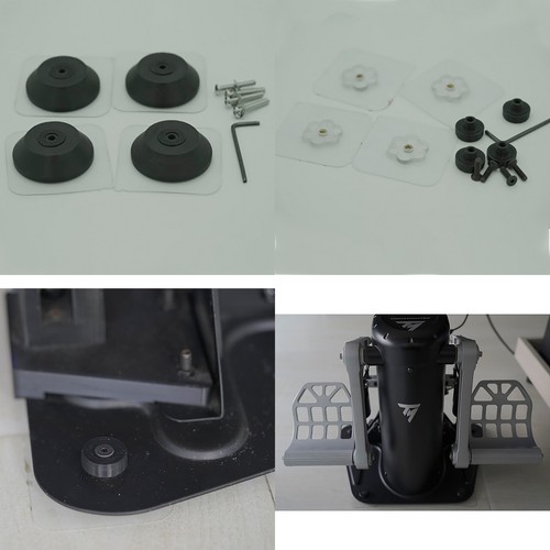 Foot rudder holder support - foot,
