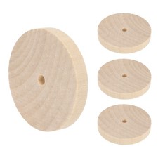 Slab Wooden Wheels 2-1/2" Dia