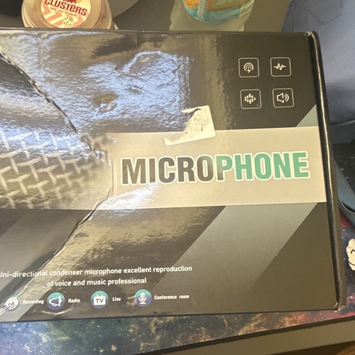 Xlr condenser microphone 48v - condenser,