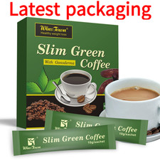 18Pcs/set Green Coffe Green Slim Coffee with Ganoderma，fat Burner,weight Loss Uk