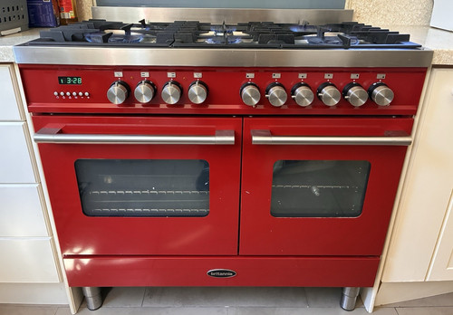 Britannia dual fuel red - britannia, glossy