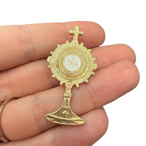 Monstrance lapel pin - lapel,