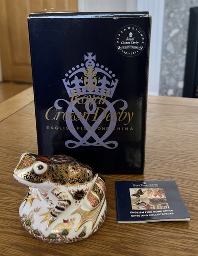 Royal crown derby paperweight - derby,