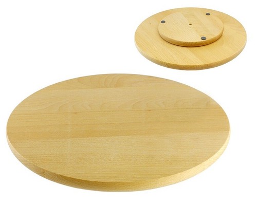 Lazy susan rotating wooden - lazy,