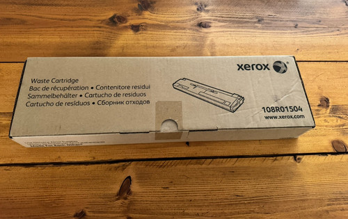 Genuine xerox waste cartridge - genuine,