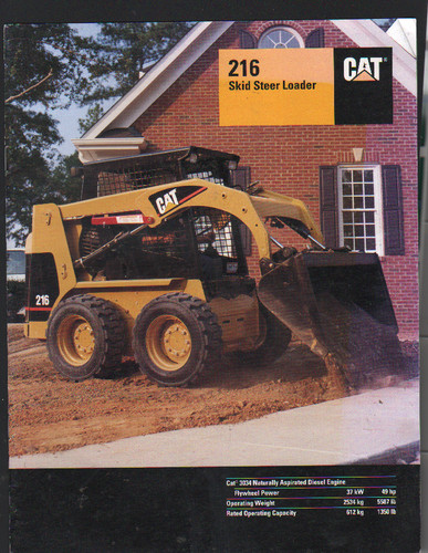 Caterpillar 216 skid steer - "216",