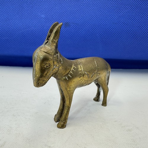 Donkey brass spanish figure - brass,