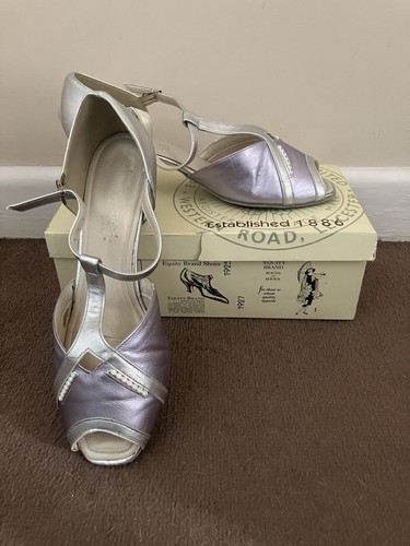 Ladies silver lilac fancy - silver,