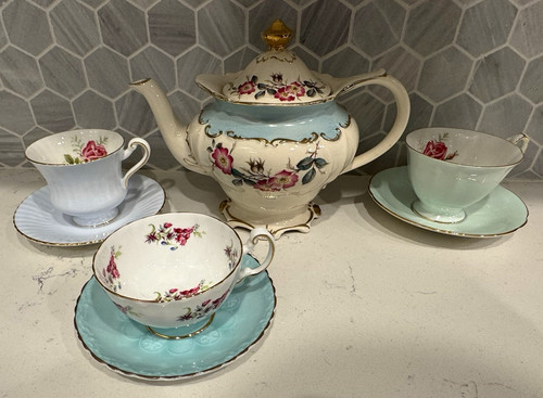 Vintage sadler teapot - vintage,