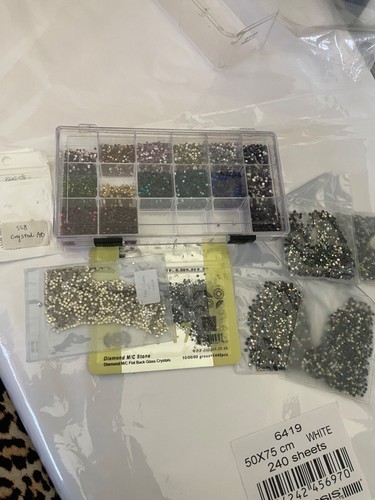 Joblot hotfix glass rhinestone - hotfix,