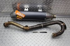 2007 KTM 250 SXF EXHAUST HEADER AND FMF POWERCORE4 MUFFLER 77005007200