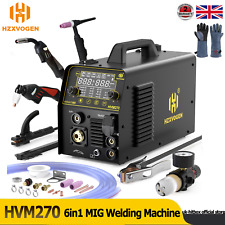 Multi Function 6 IN 1 MIG Welder Gas Gasless MIG HF TIG Spot MMA Plasma Cutter