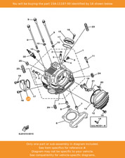 YAMAHA Cover, Cylinder Head