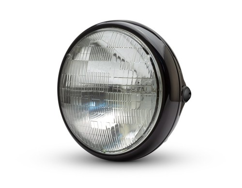 Motorbike headlight 12v - 7.7",