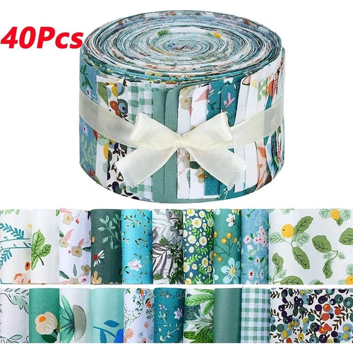 100 cotton fabric jelly - fabric, rolls