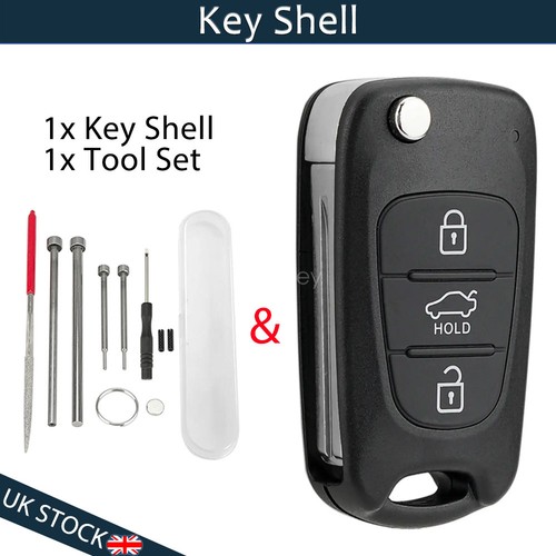 Button flip key fob - key,