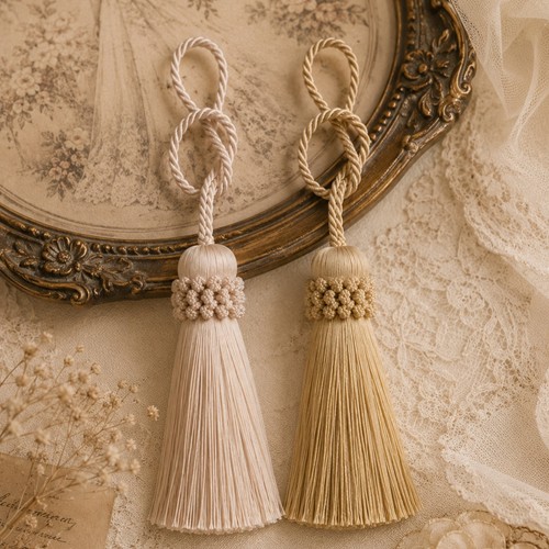 Decorative key tassels,vintage
