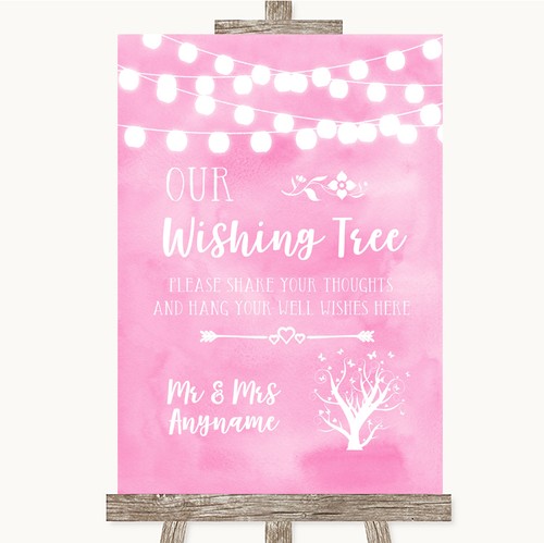 Baby pink watercolour lights - watercolour,