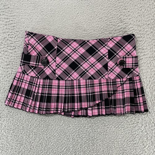 Vtg twenty one plaid micro - vtg,