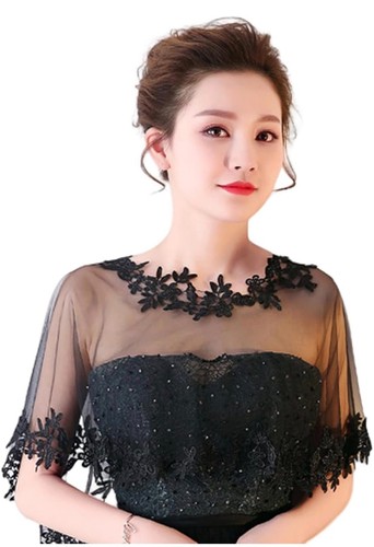 Bridal lace shawl elegant - bridal,