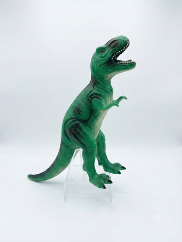 Large green rex dinosaur - green, t-rex