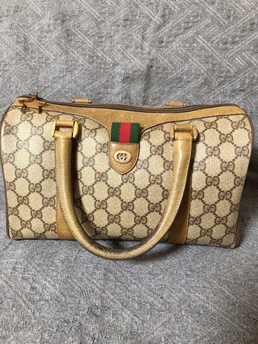 Gucci pattern mini boston - gg,