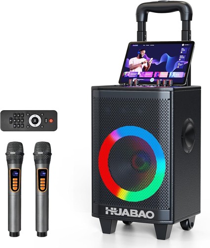 Portable karaoke machine - machine, with