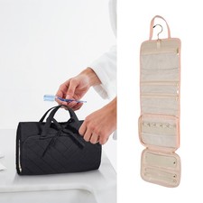 Foldable Jewelry Storage Roll Case Travel Organiser Large Jewelry Storage Bag