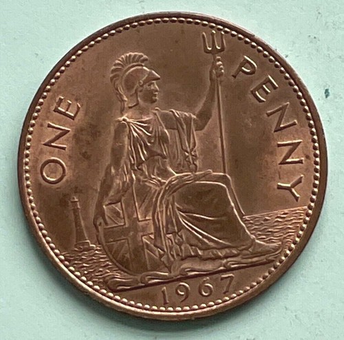 Penny coins 1902 1967 - coins,