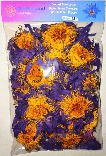 25g premium organic blue lotus - organic,