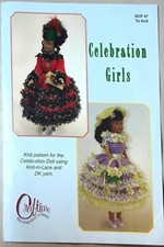 Original Craftime Dk Celebration Girls Doll Clothes Knitting Pattern Gcp47