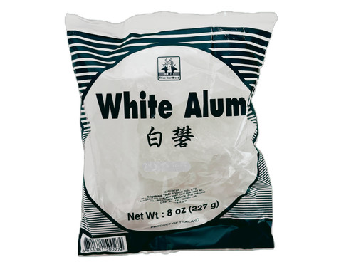 Pure potassium alum lumps food - alum,