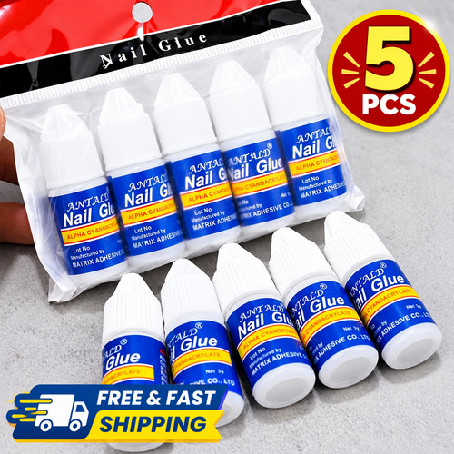 False nail glue bottles - nail, 5x