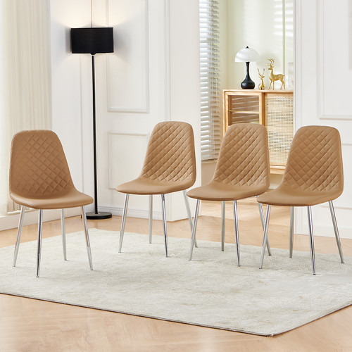 Dining chairs velvet pu - chairs,