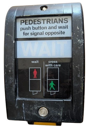 Pedestrian crossing wait - pedestrian,