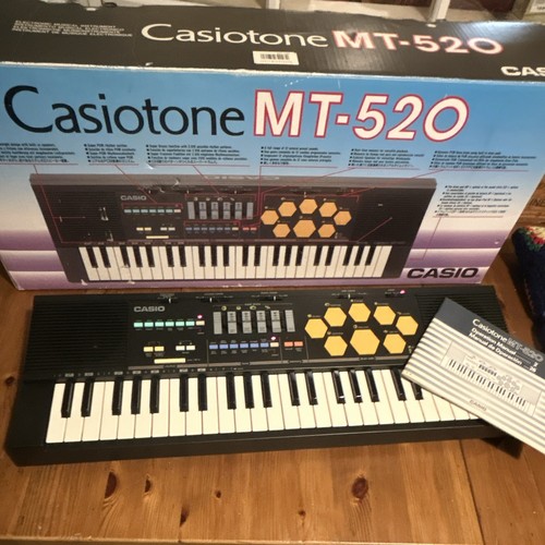 Casio casiotone 520 vintage - casio, mt-520