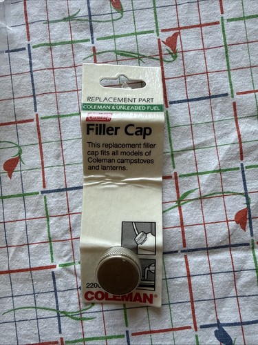 Coleman brass filler cap - brass,