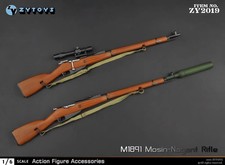 1/6 WWII Mosin Nagant M1891 Rifle Weapon Model for 12" TBL Soldier Action Figure
