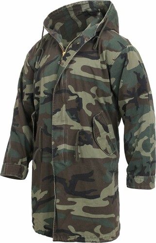 Camo military fishtail - military, m-51